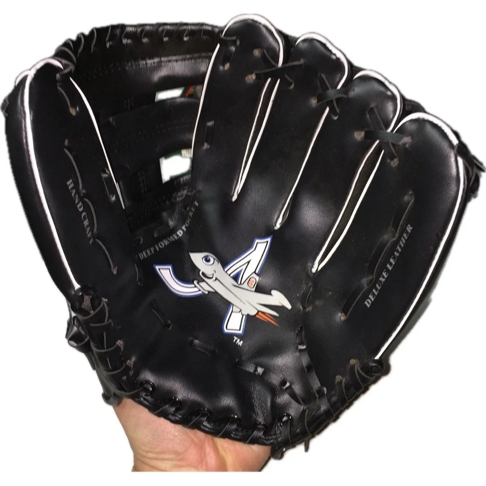 Aberdeen IronBirds Black Baseball Glove Full Size Memorabilia MiLB Minor League